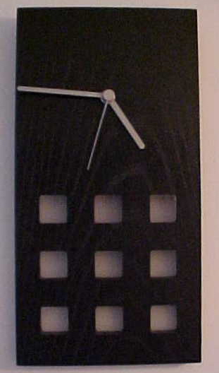 This is a smaller version of the Rennie Mackintosh lattice clock